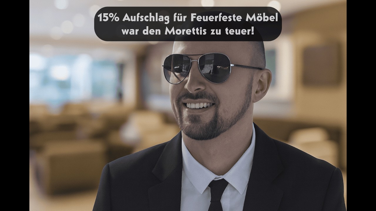 Nicht nur die Deckenverkleidung auch die Sitzgelegenheiten in der hat keinen Brandschutz!