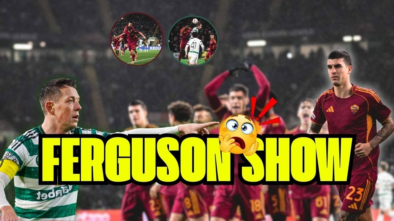 Roma travolgente! 3-0 al Celtic: Ferguson show e ottavi nel mirino