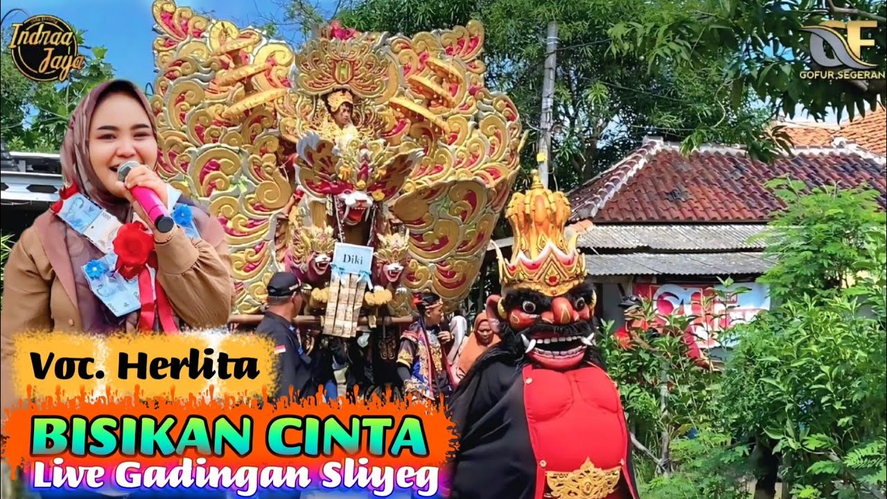 BISIKAN CINTA VOC. HERLITA ‼️ INDRAA JAYA ‼️ LIVE GADINGAN SLIYEG INDRAMAYU 