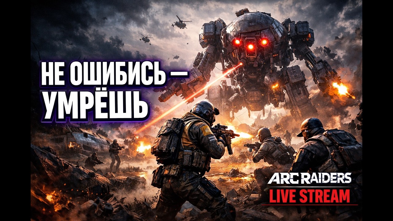 ARC RAIDERS Gameplay &mdash; PvPvE рейды, лут и выживание | 1440p