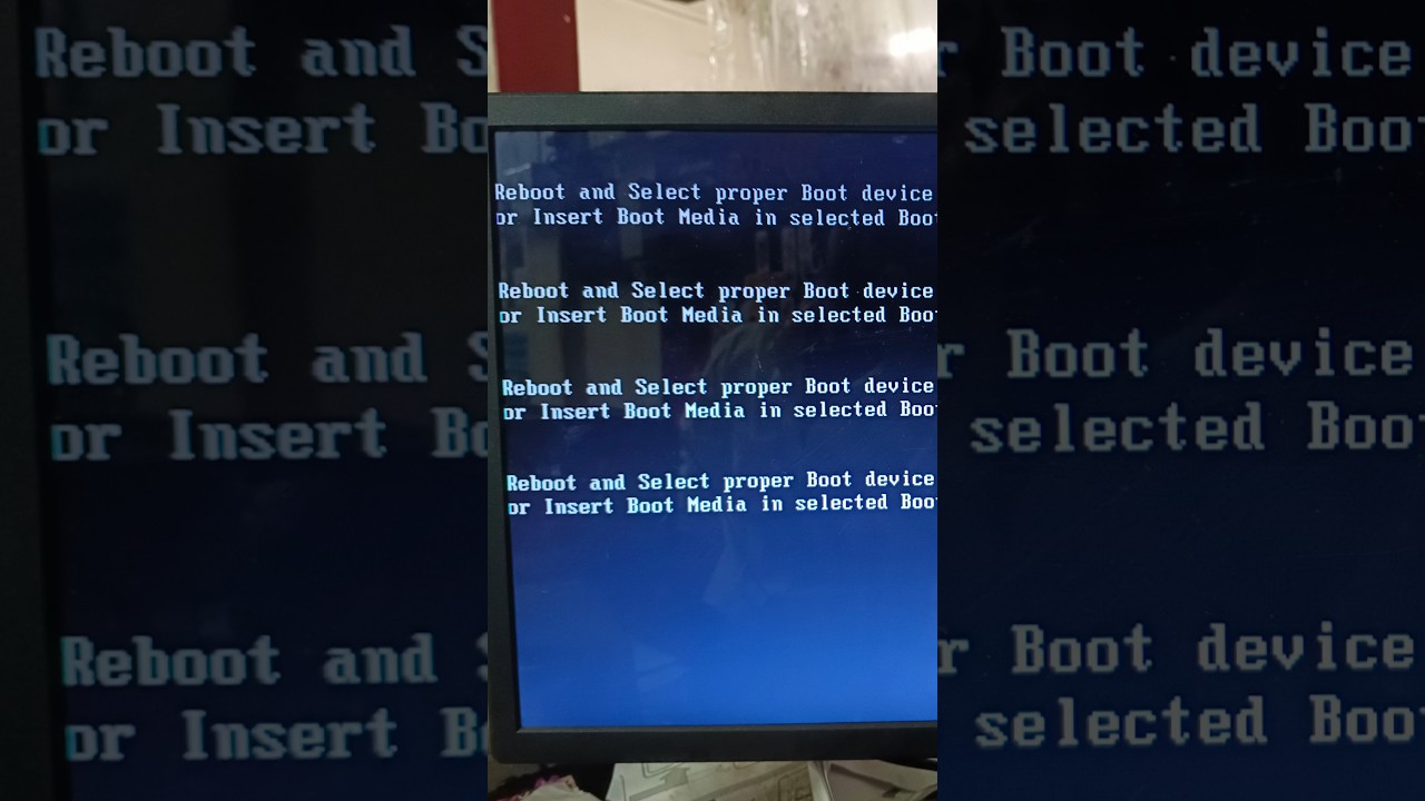 Reboot and Select proper Boot device or insert Boot Media in selected Boot device and press a key
