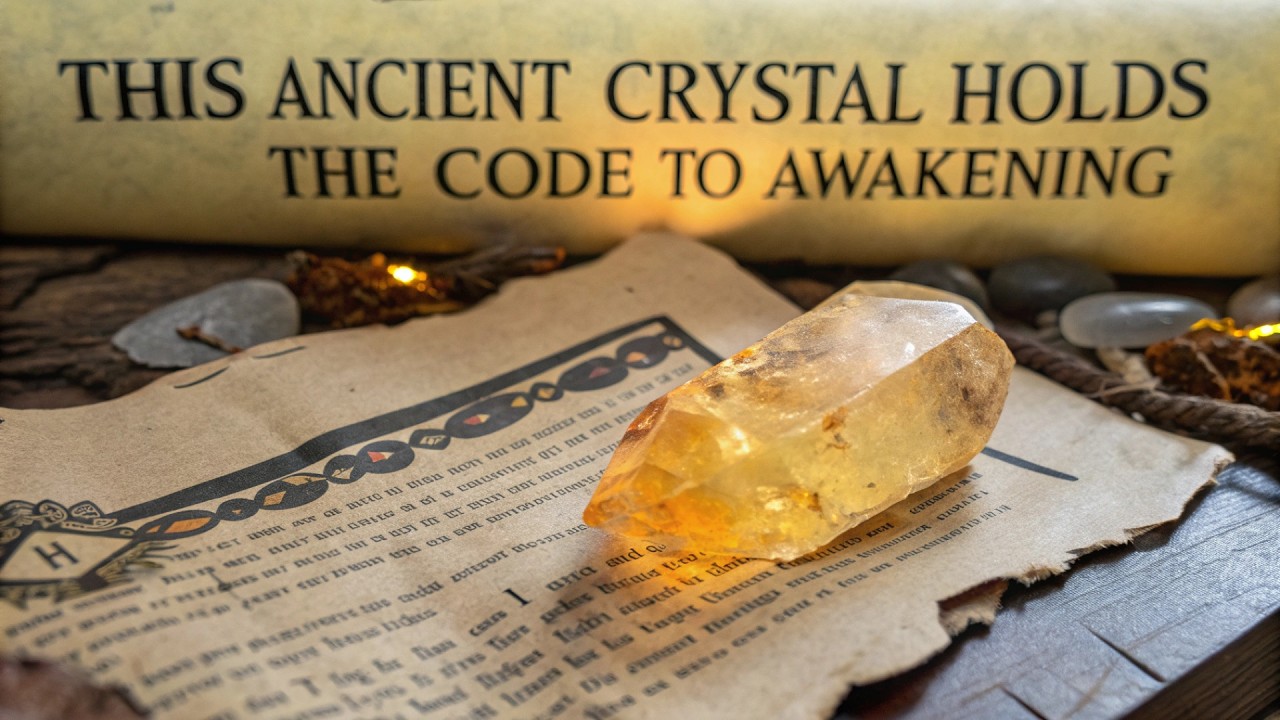 This Ancient Crystal Holds the Code to Awakening