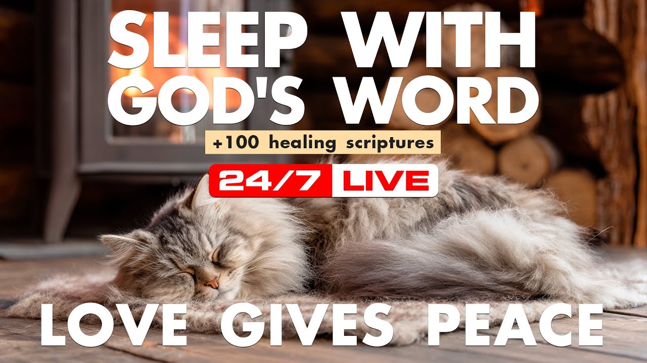 God gently slows inner tension. Bible verses to sleep quiet anxious thoughts.