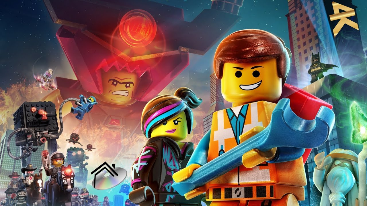 Menu de DVD-Uma Aventura LEGO (De 2014) Em 4K