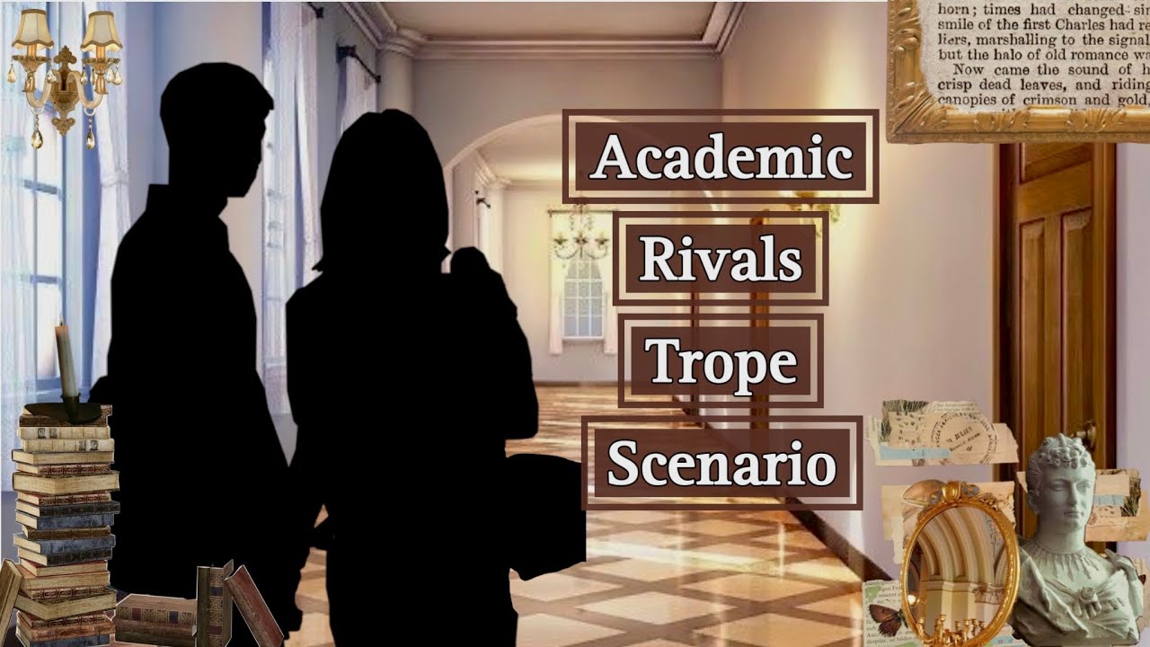 Book Scenario For You 📚 Academic Rivals Trope | Rival Hears a knock on their door  📖✍🏼