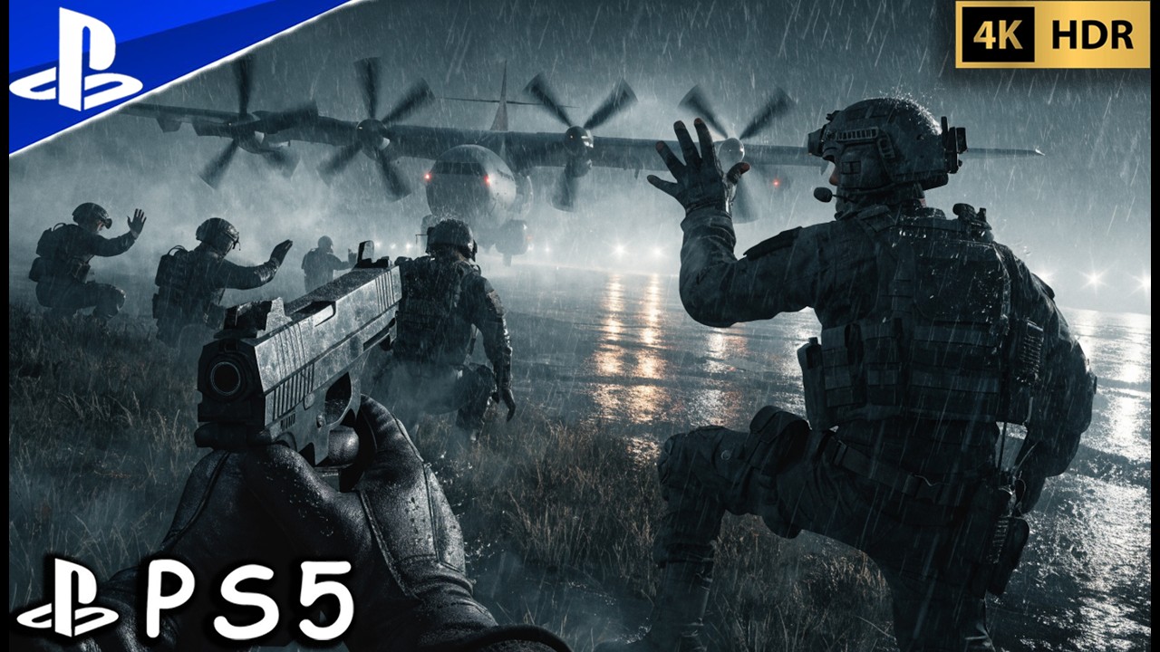 (PS5) Takedown The Russian International Airport | Ultra Realistic Gameplay [4K60FPS] Call of Duty