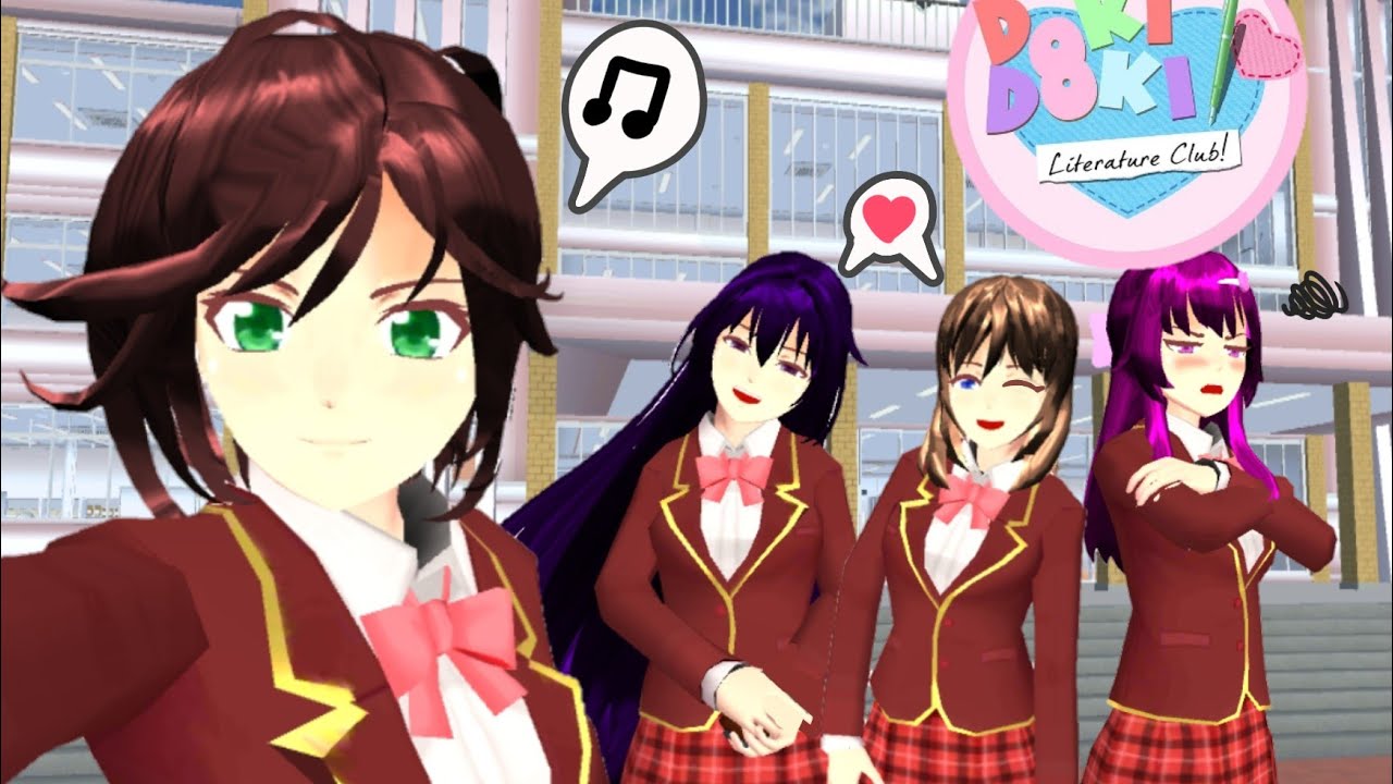 Just Monika //DDLC//SAKURA SCHOOL SIMULATOR