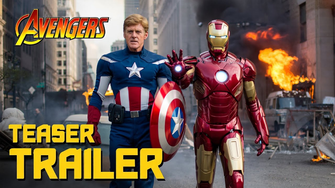 '60s AVENGERS - Teaser Trailer | Paul Newman, Robert Redford | Retro Concept