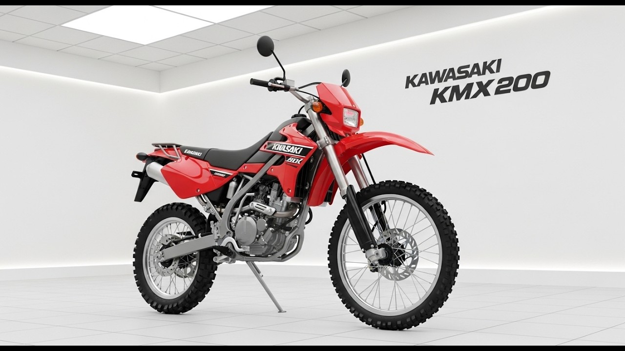 Всех шокировало! KAWASAKI KMX 200 2026 года &mdash; это лёгкий внедорожный монстр, которого вы никак не...