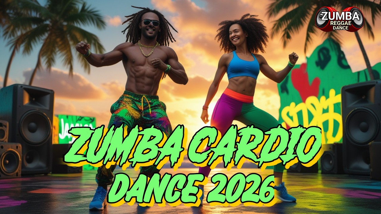 💪💪54 MIN ZUMBA WORKOUT MUSIC 2026 | Zumba Reggae Dance | Cardio Dance Mix | Vol. 5