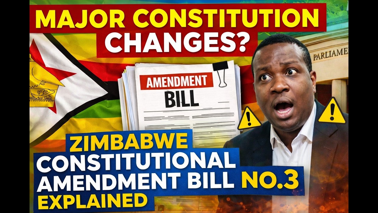 Zimbabwe Constitutional Amendment Bill No.3 Explained | How It Could Change Elections (Episode 1)