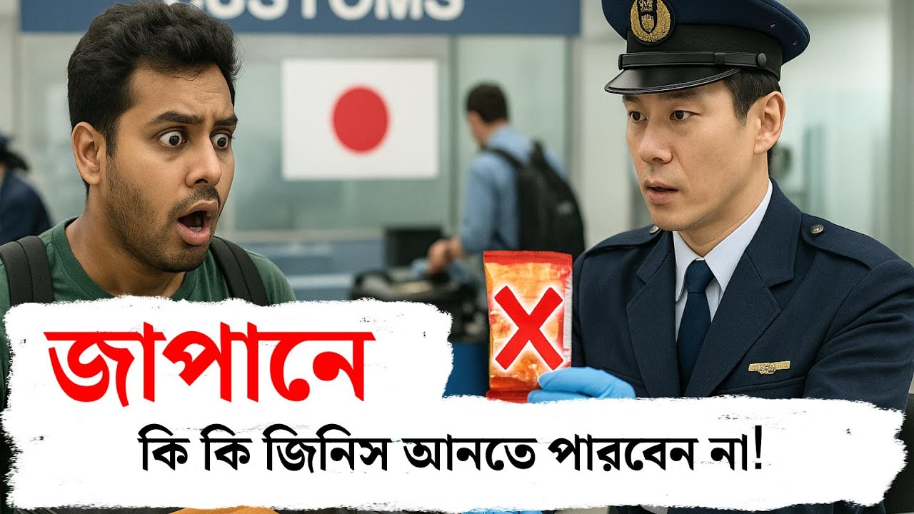 জাপানে কি কি জিনিস আনতে পারবেন না! | Japan Travel Warning! Items You Can’t Carry to Japan!