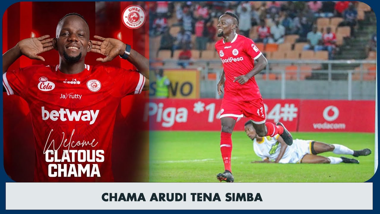 BREAKING:CLATOUS CHAMA ATAMBULISHWA RASMI SIMBA SC/BALAA JIPYA MJINI