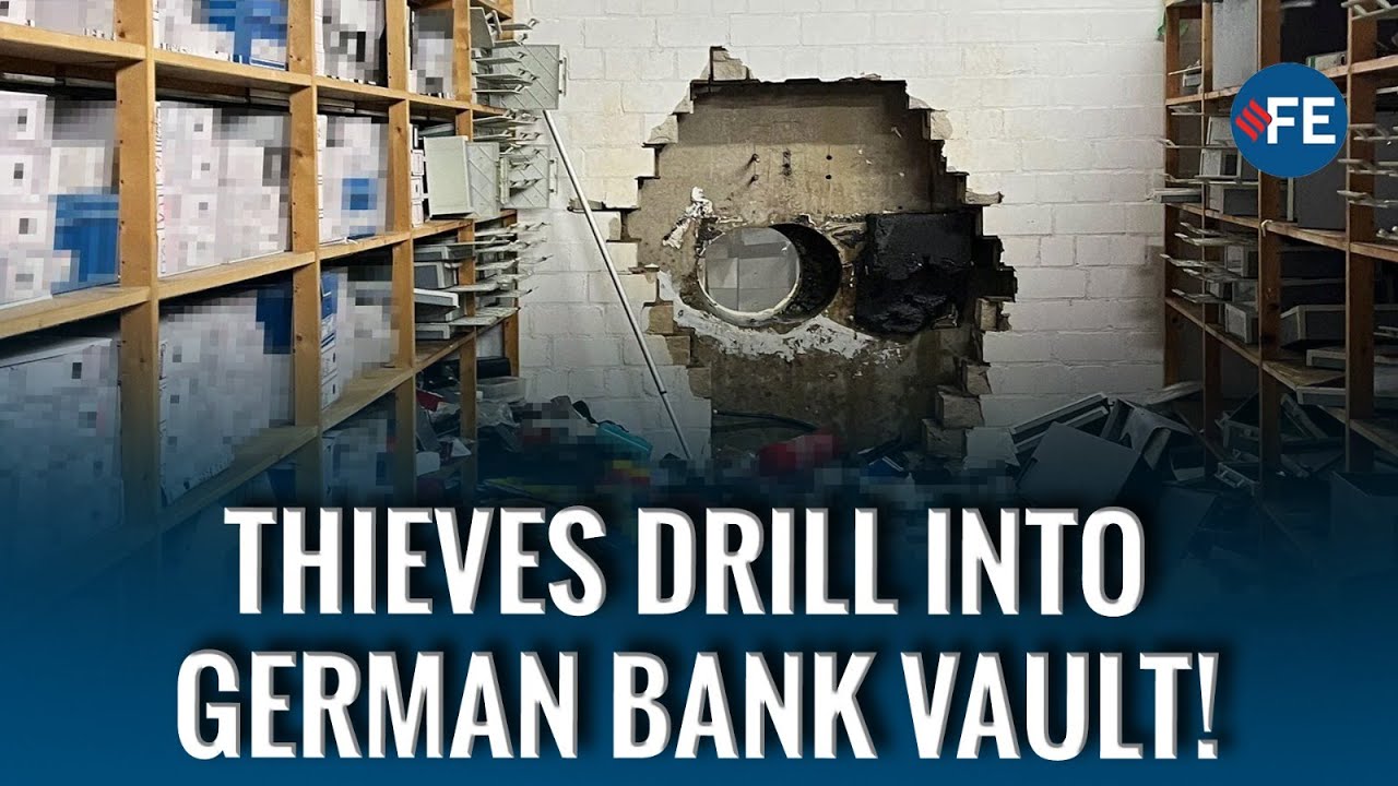 &euro;10 Million Bank Heist in Germany: Thieves Drill into Vault During Christmas Break