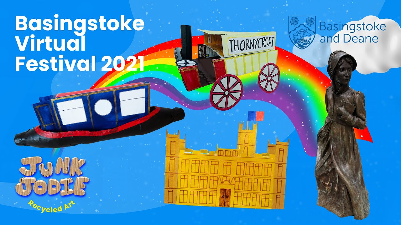 Basingstoke Virtual Festival 2021 Trailer | Basingstoke History | Recycled Craft Activities | #ART