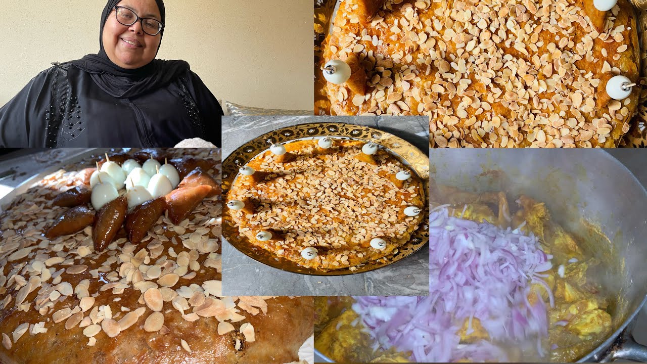 بسطيلة دجاج و اللوز كتجي رائعة بكل أسرارها و تقنياتها 👌💯