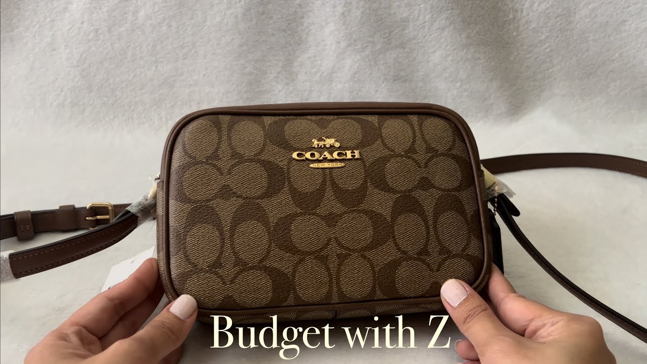 Mini Jamie camera bag Coach | What fit/ what in my bag