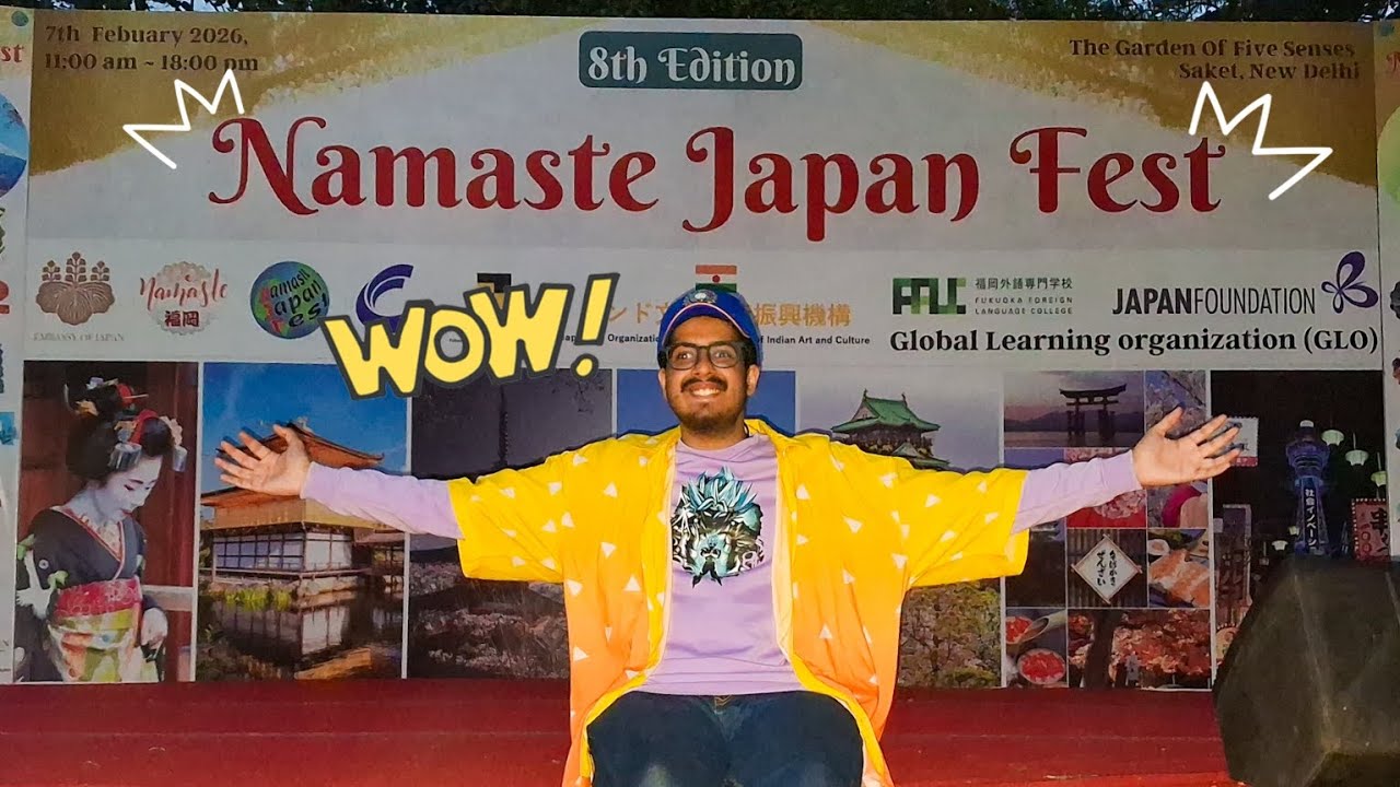 A Day at Namaste Japan Fest 2026 🇯🇵 | Garden of Five Senses, Saket | Pratham’s Storybook