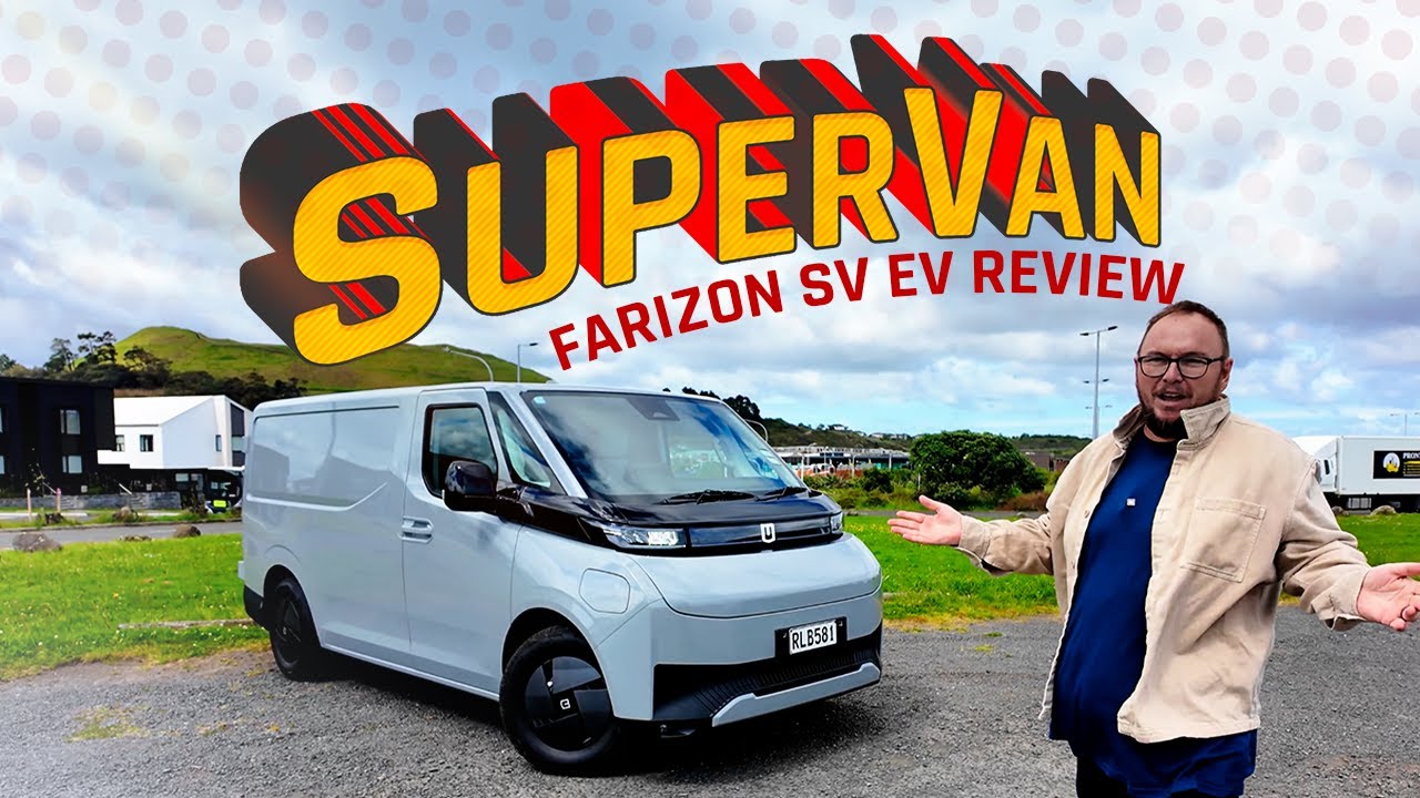 Farizon SV — электрический фургон Geely соревнуется с Transit и Hiace в Новой Зеландии