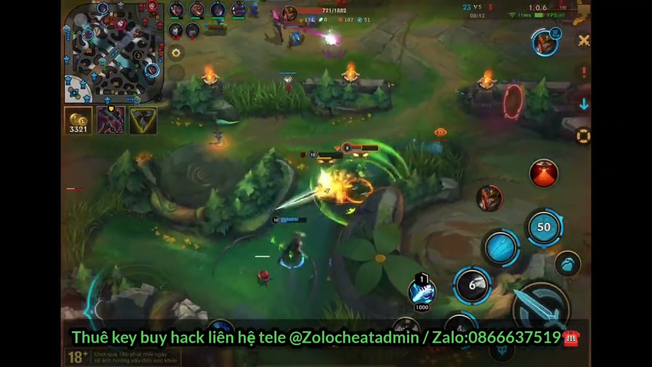 WILD RIFT NEW UPDADE 2025 ( Android + IOS ): HACK MAP - AIM SKILL - CAMERA HIGH - BLOCK REPORT