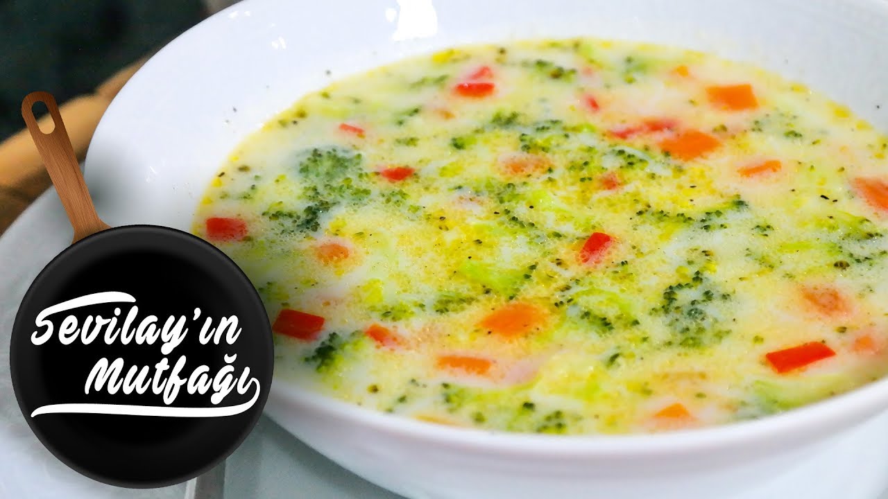 Sütlü Brokoli Çorbası Nasıl Yapılır? | Sütlü Brokoli Çorbası Tarifi