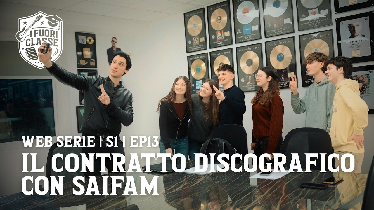 I Fuori Classe | Web Serie | S1 | EP13: Il contratto discografico con Saifam
