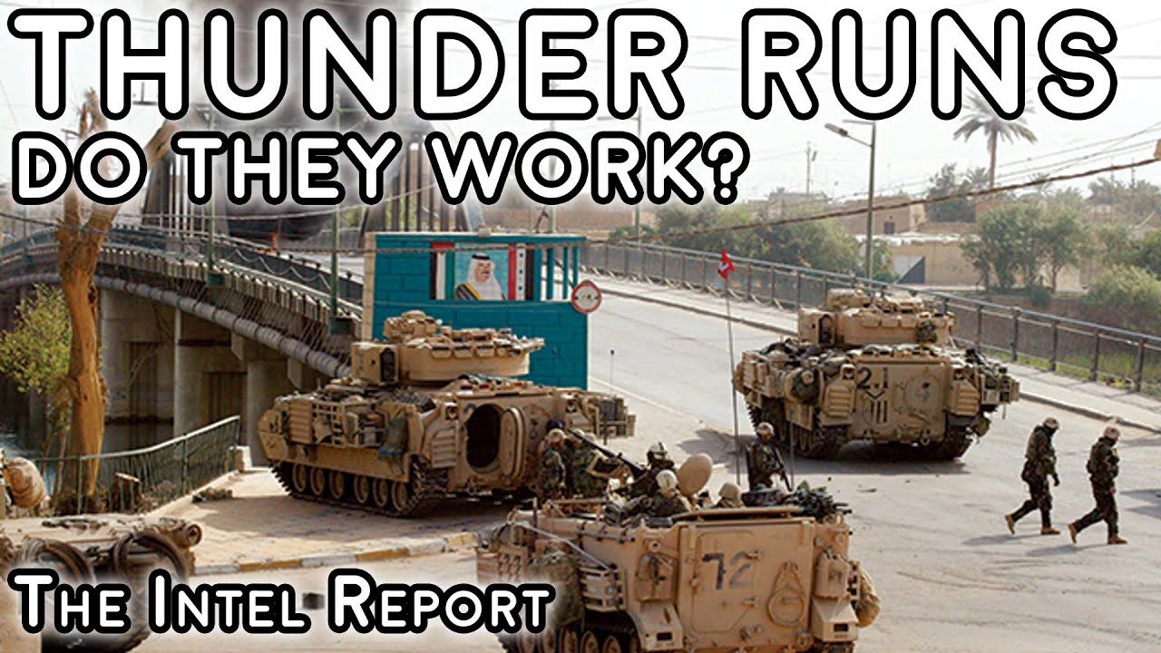 Thunder Runs in Ukraine, Iraq and Chechnya - Do They Work?
