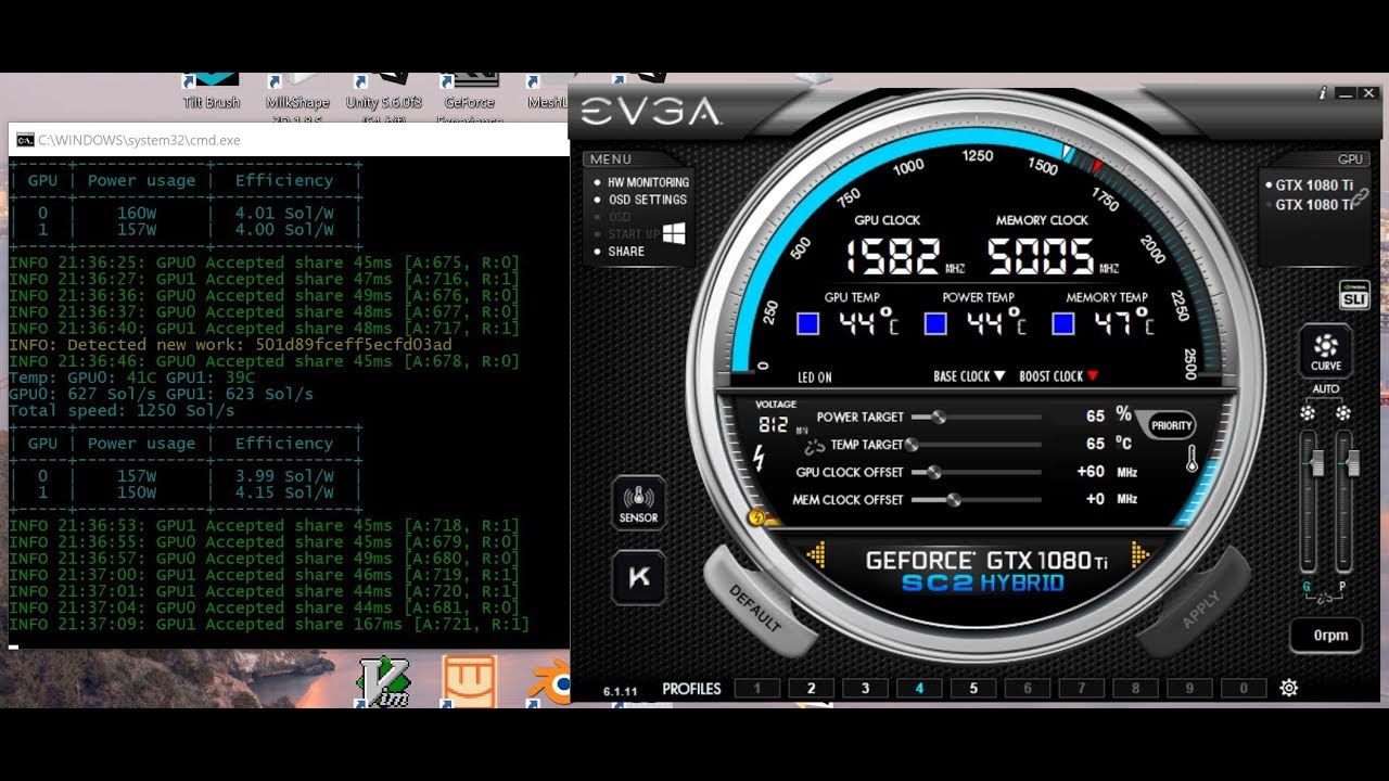 How to Overclock GPU for Mining - Nvidia EVGA