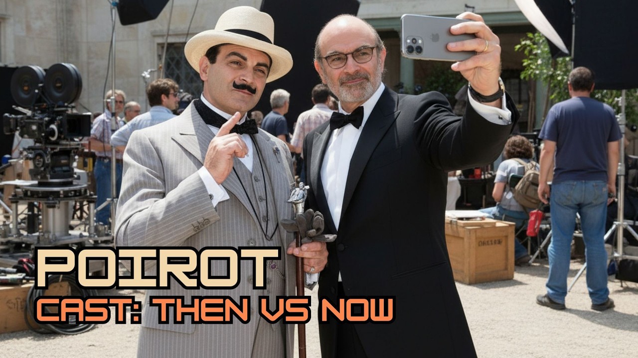 Poirot (1989) Then and Now 2026!