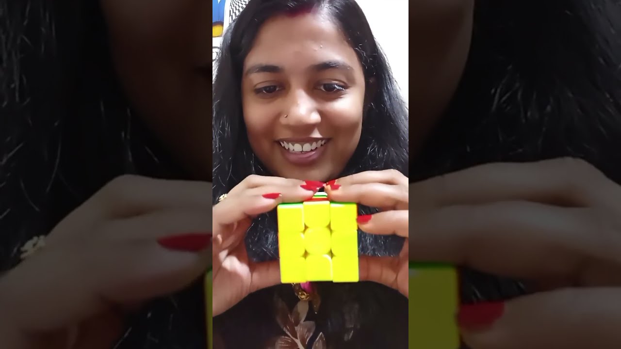 അവസാനം white color ശരിയാക്കാൻ ഇത്തിരി കഷ്ട്ടപെട്ടു😩🕣 #rubikscube #live 