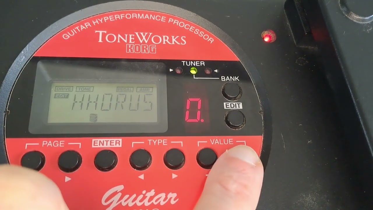 Учебное пособие по Korg AX1G &mdash; создание пользовательских патчей и функции Looper