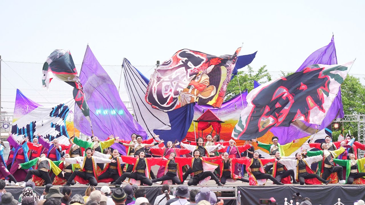 [4K] 天狗ぅ 2024年度演舞『千漁役者』　犬山踊芸祭 2024 土曜日
