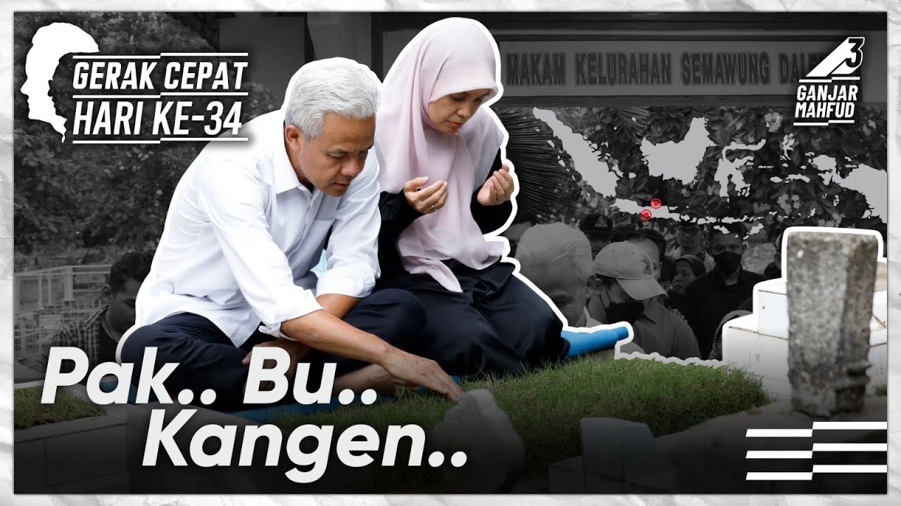 GERAK CEPAT HARI KE-34 : SIAPALAH GANJAR TANPA BAPAK DAN IBU