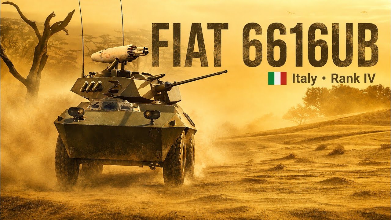 Fiat 6616 UB - WAR THUNDER 
