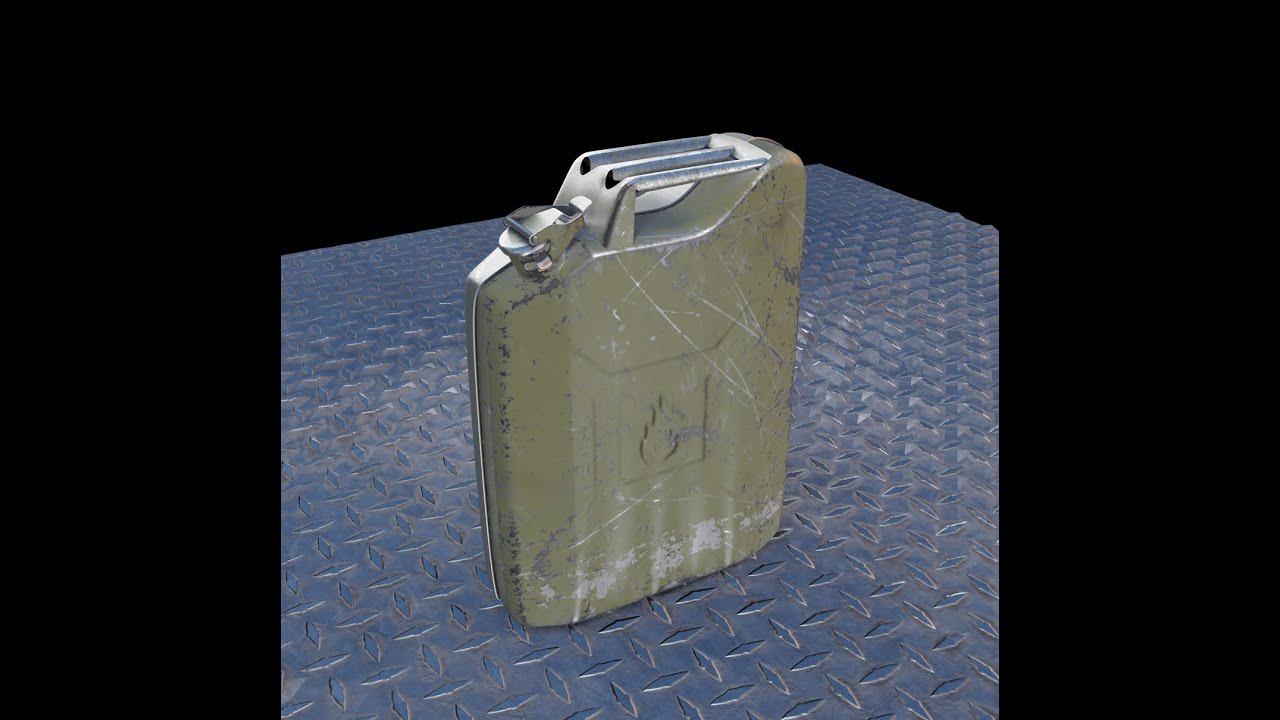 BLENDER. Канистра.