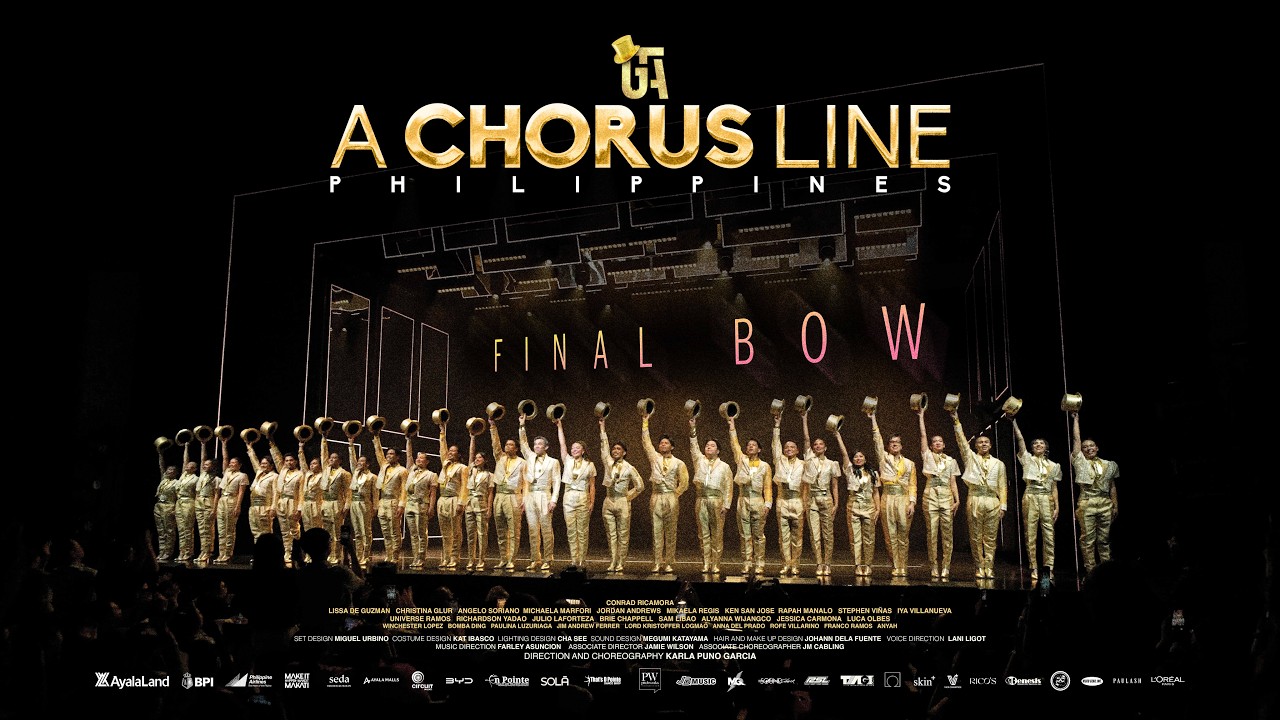 TGA's A Chorus Line Philippines | Final Bow + Encore