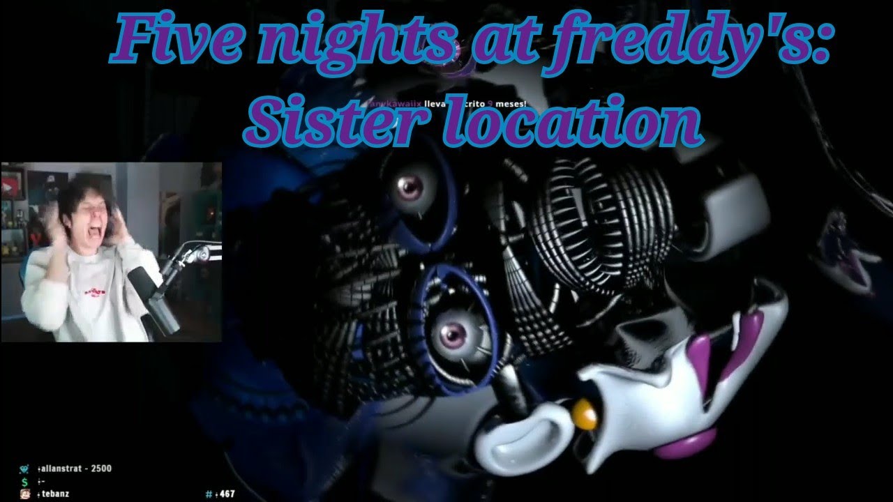 Rubius juega Five Nights at freddy's: Sister location parte 1 | Directo resubido