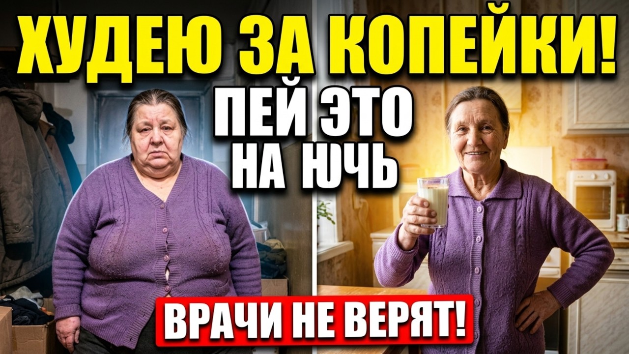 Жир тает сам, если знать этот секрет! Мои минус 40 кг в 67 лет на 