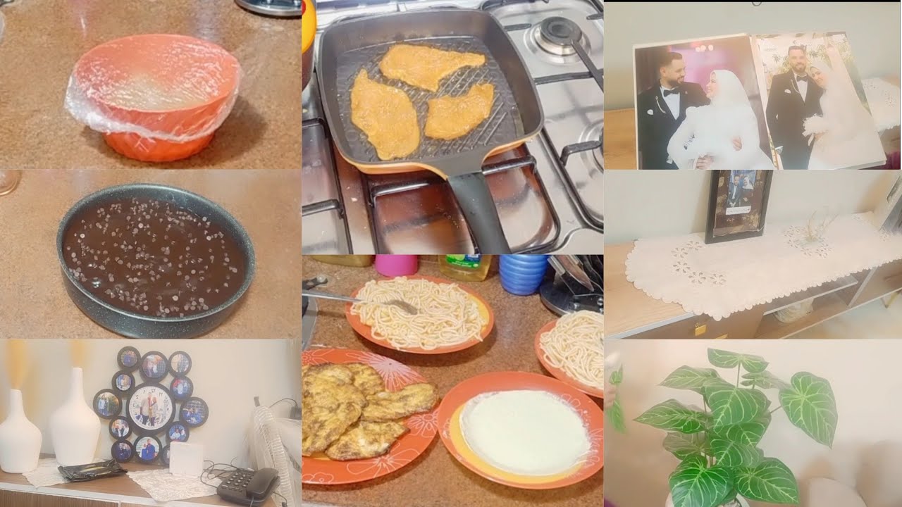 يومي الحقيقي على الطبيعة😍ترتيب الريسبشن🏠تتبيلات وأسهل اكلة تعمليها😉وختمت بالحلويات