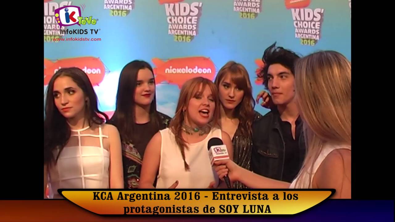 Protagonistas de Soy Luna - Entrevista para infoKIDS en los Kids Choice Awards Argentina 2016