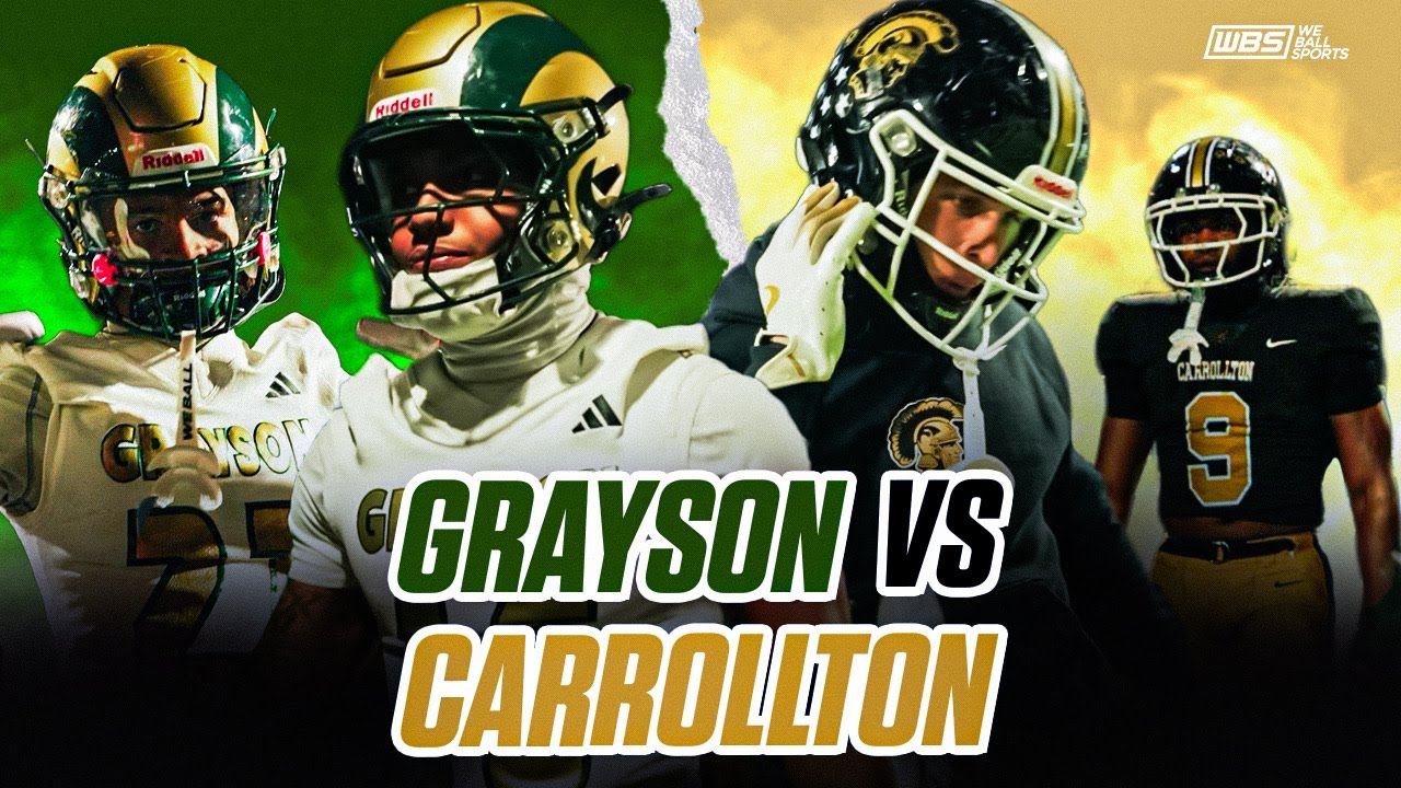 Georgia High School Game of the YEAR⁉️👀🎥 | Carrollton vs Grayson Full Game Highlights (11/28/2025)