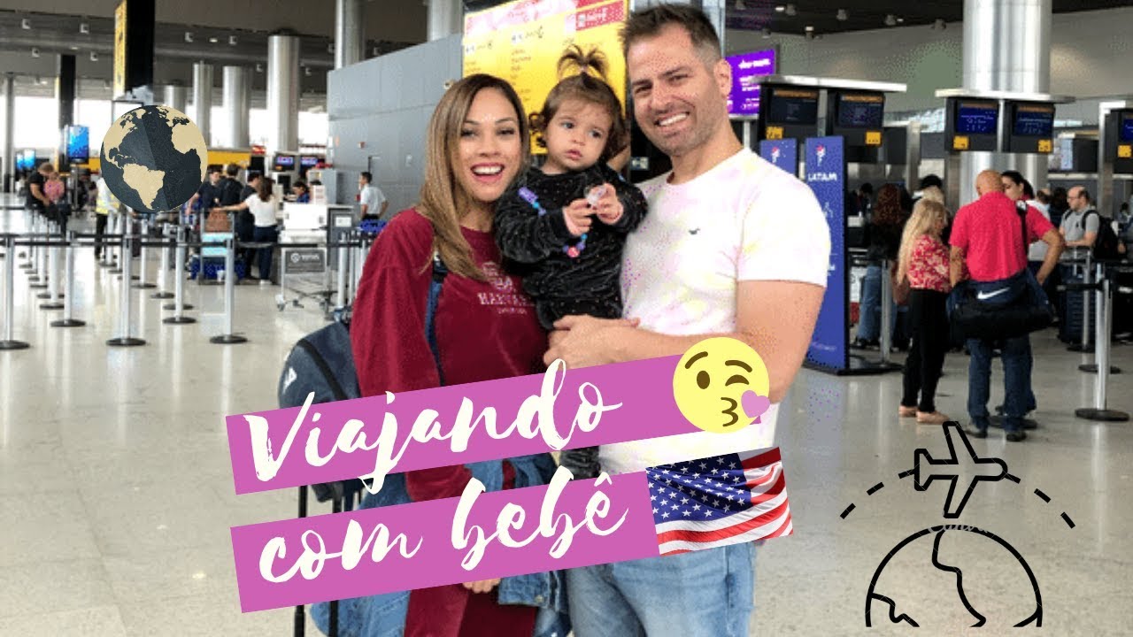Viajando com beb&ecirc; pra Orlando e Miami VLOG