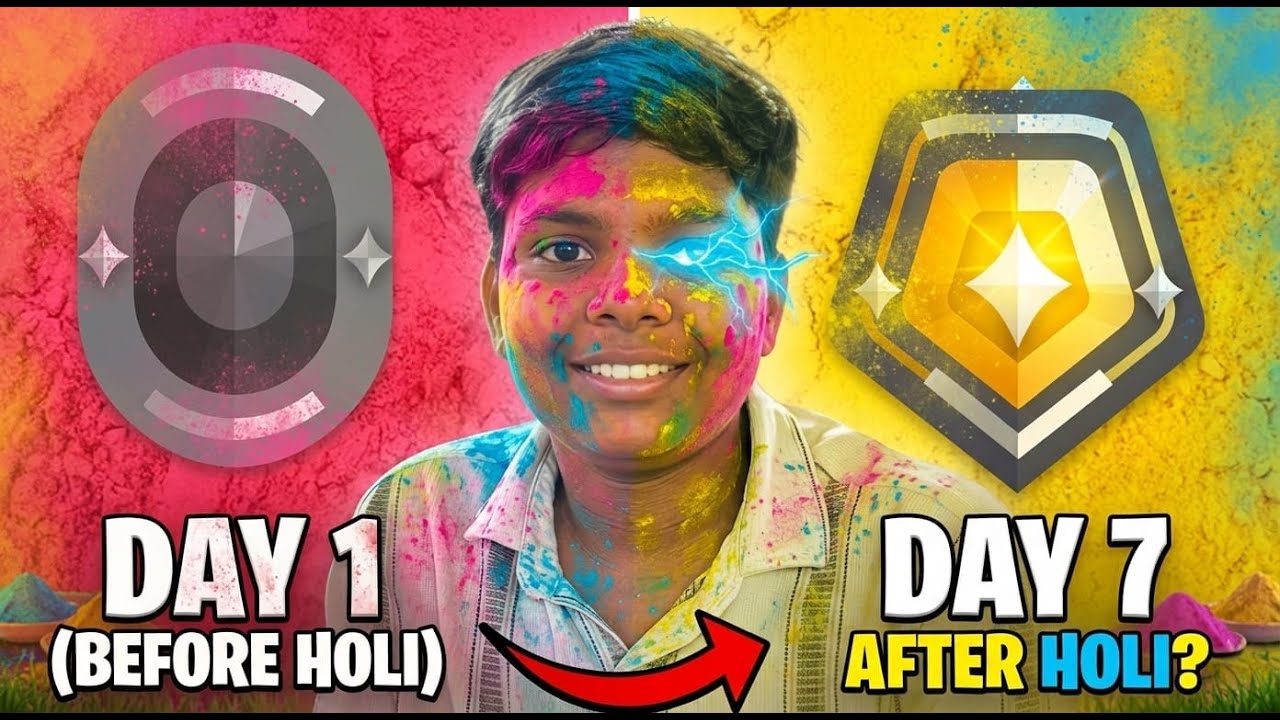 HAPPY HOLI LIVE  DAY-8/30 NOOB TO PRO SERIES IN VALORANT