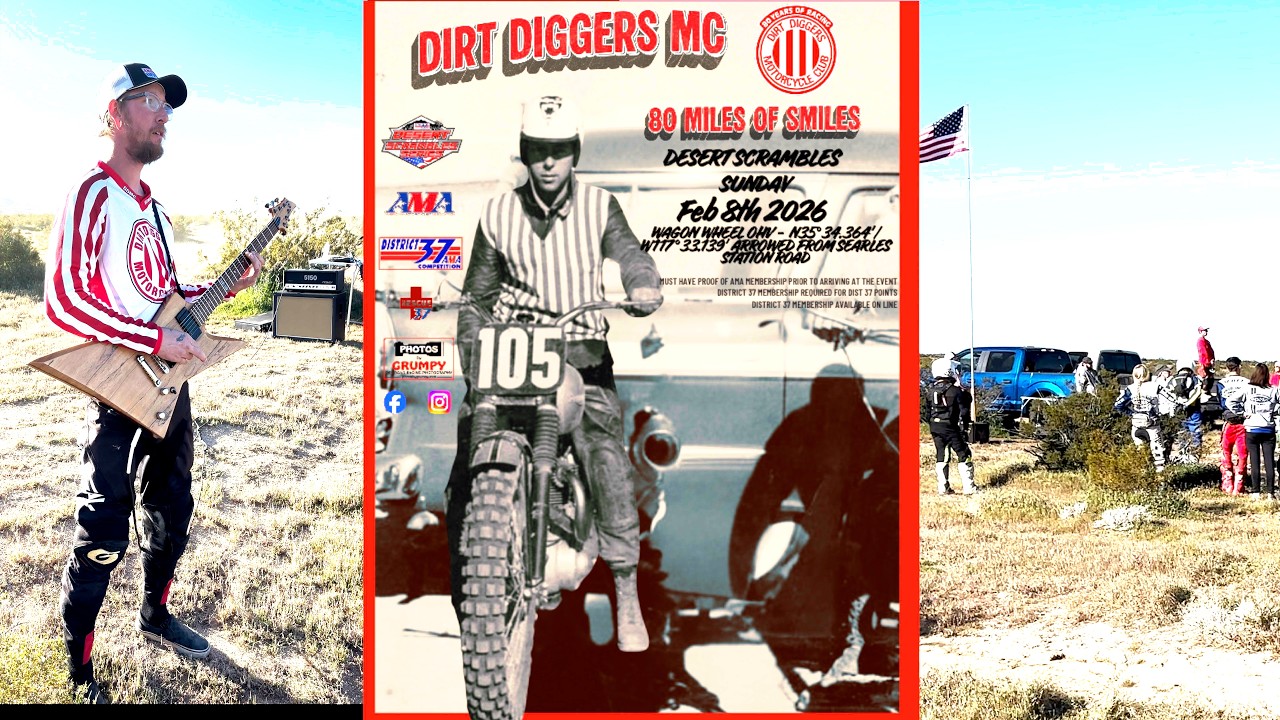 Dirt Diggers Scramble and Viewfinders Sprint Enduro AMA District 37 Weekend.