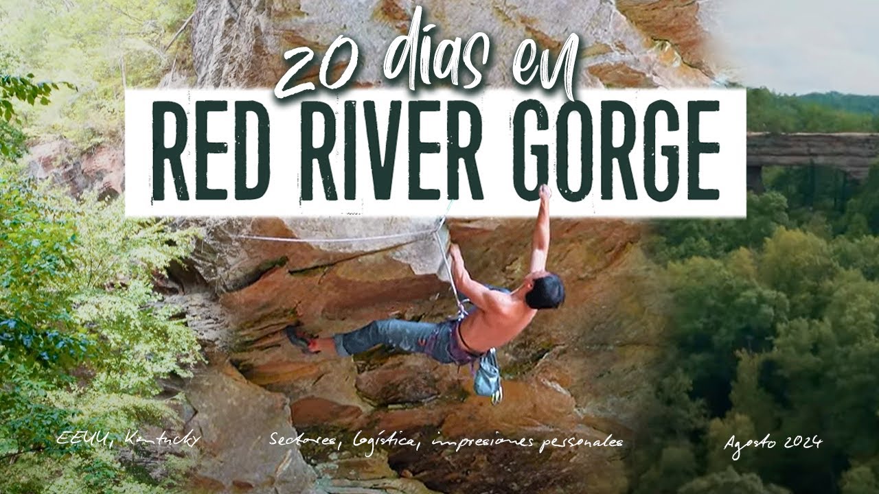 📍🗺️ Guía de Escalada · Red River Gorge, Kentucky, EEUU