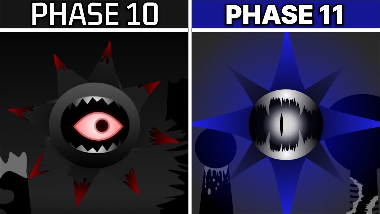 INCREDIBOX SPRUNKI PHASE 10 vs INCREDIBOX SPRUNKI PHASE 11 COMPARISON