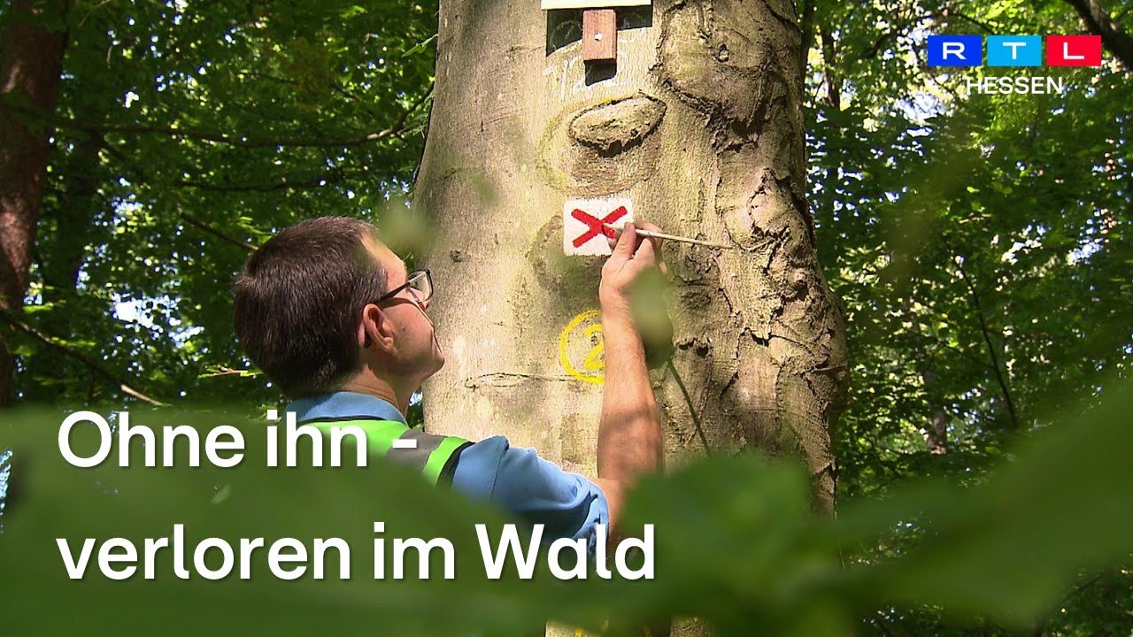 Er sagt wo es lang geht - Ein Tag mit dem Mann hinter den Wegzeichen