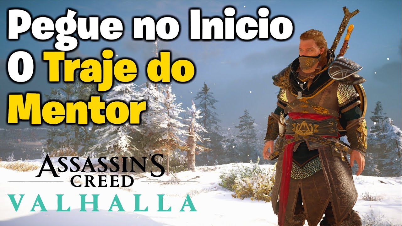Assassins Creed Valhalla:Como conseguir uma das melhores armaduras do jogo o Traje do Mentor inicio