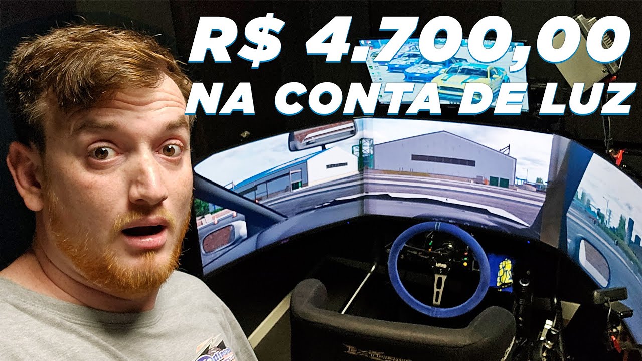 QUANTO UM SIMULADOR DE DRIFT GASTA DE ENERGIA?
