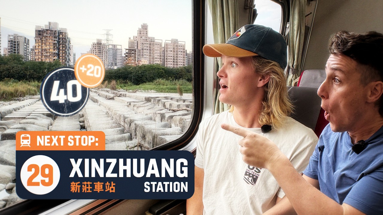 We Raced to Every Train Station in Taiwan - Ep 2